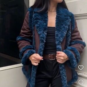 Free People/Unreal Fur Coat